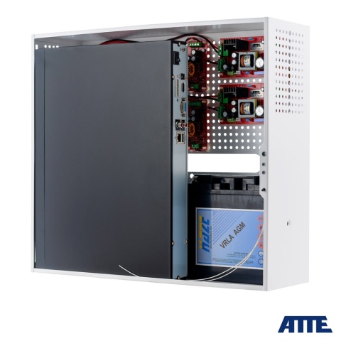 Zestaw do 8 kamer IP switch PoE 8P+2G ATTE IP-8-20-H