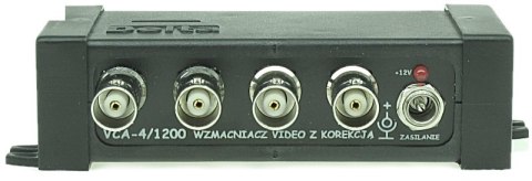 WZMACNIACZ WIDEO Z KOREKCJĄ VCA-4/1200 WZMACNIACZ WIDEO Z KOREKCJĄ VCA-4/1200