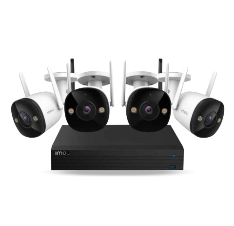 Zestaw do monitoringu wifi IMOU Wi-Fi KIT- Pro KIT/NVR1104HS-W-S2/4-F22FE Zestaw do monitoringu wifi IMOU Wi-Fi KIT- Pro KIT/NVR1104HS-W-S2/4-F22FE
