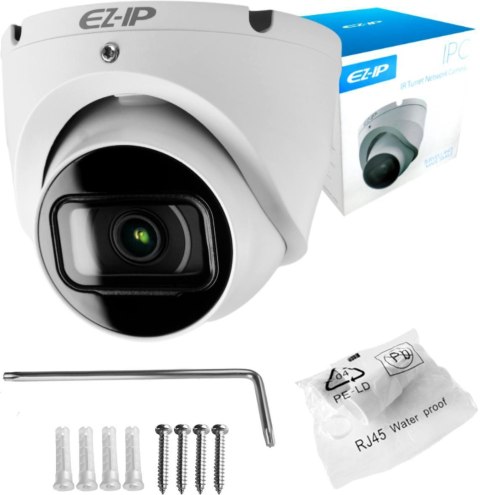 Zestaw monitoringu 4 kamer kopułkowych IP EZ-IP by Dahua niezawodna ochrona 2K Zestaw monitoringu 4 kamer kopułkowych IP EZ-IP by Dahua niezawodna ochrona 2K
