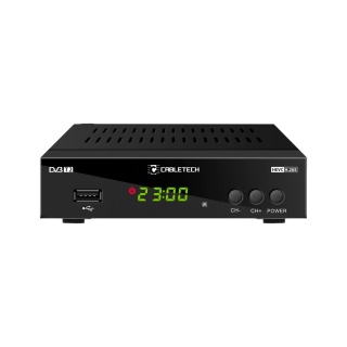 Dekoder Tuner TV naziemnej DVB-T2 Full HD H.265 HEVC USB HDMI