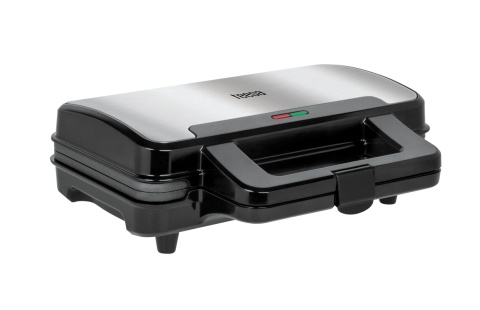 Gofrownica 2 gofry kwadraty 1000W Teesa duża moc nieprzywierająca powłoka