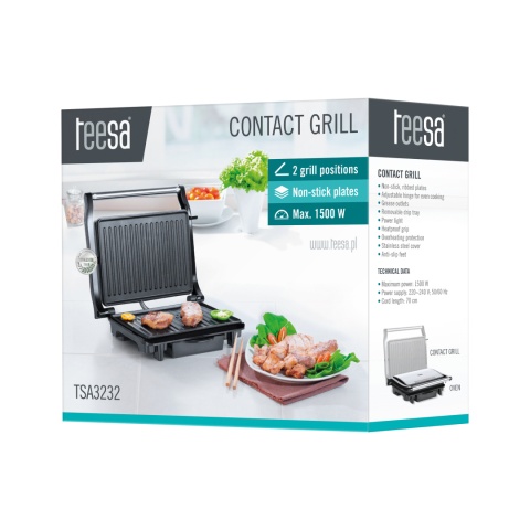 Grill elektryczny Panini Teesa 1500W opiekacz