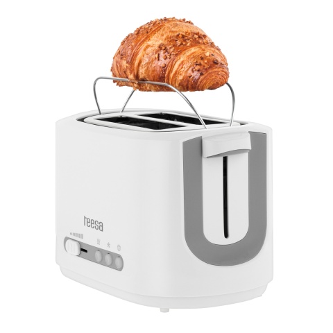 Toster Teesa 850W 2 tosty 7 ustawień tacka ruszt