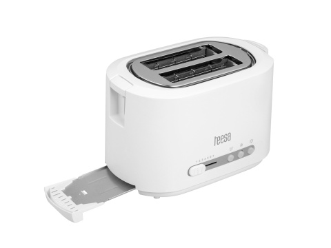 Toster Teesa 850W 2 tosty 7 ustawień tacka ruszt