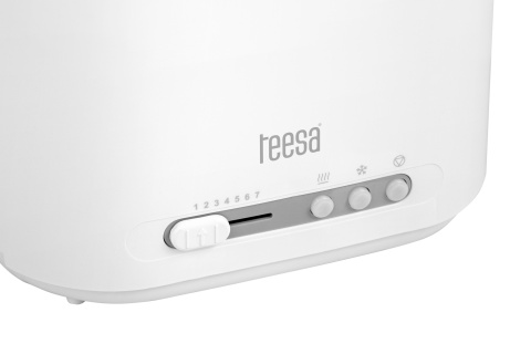 Toster Teesa 850W 2 tosty 7 ustawień tacka ruszt
