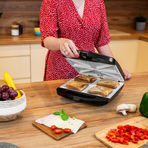 Toster opiekacz do kanapek Teesa 1500W sandwich
