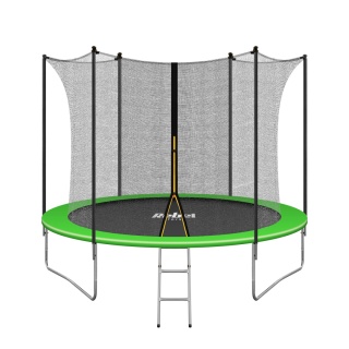 Trampolina ogrodowa z siatką wewnętrzną Rebel Jump 10ft 312 cm