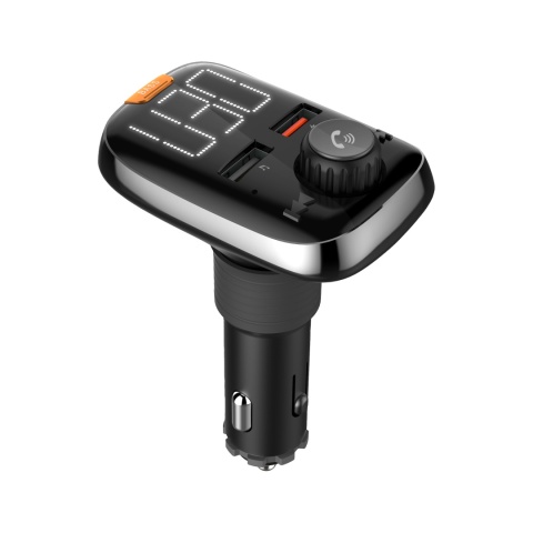Transmiter FM Bluetooth 5.0 2xUSB AUX ładowarka QC