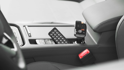 Transmiter FM Bluetooth 5.0 2xUSB AUX ładowarka QC