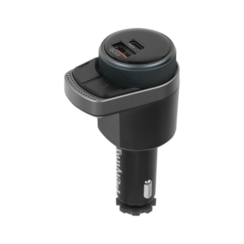Transmiter FM Bluetooth USB-C AUX ładowarka PD QC