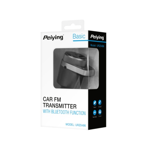 Transmiter FM Bluetooth USB-C AUX ładowarka PD QC