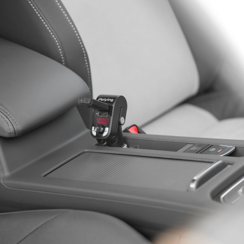 Transmiter FM Peiying Bluetooth 2xUSB SD ŁADOWANIE