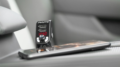 Transmiter FM Peiying Bluetooth 2xUSB SD ŁADOWANIE