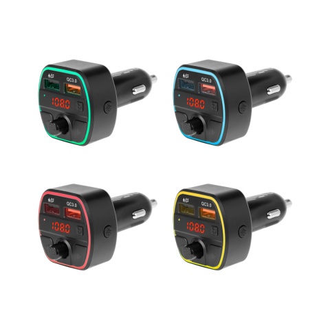 Transmiter samochodowy Bluetooth 5.0 2xUSB LED 12 - 24 V Peying Transmiter samochodowy Bluetooth 5.0 2xUSB LED 12 - 24 V Peying