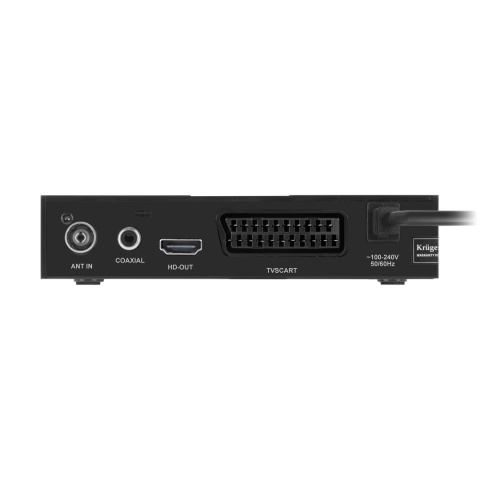 Tuner DVB-T2 H.265 HEVC Kruger&Matz HDMI SCART PVR EPG USB dekoder