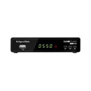 Tuner DVB-T2 KrugerMatz H.265 HEVC dekoder KM0550A