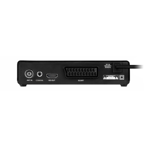 Tuner DVB-T2 KrugerMatz H.265 HEVC dekoder KM0550B Tuner DVB-T2 KrugerMatz H.265 HEVC dekoder KM0550B