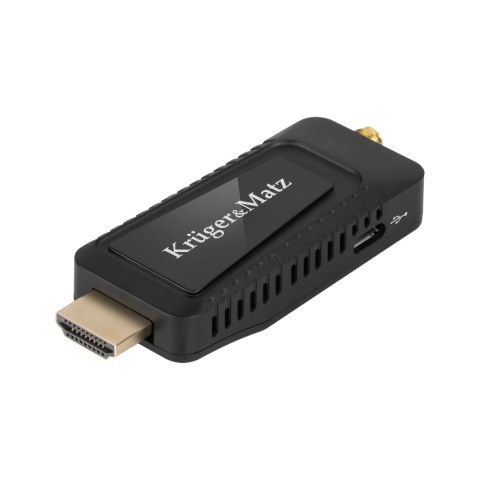 Tuner DVB-T2 KrugerMatz H.265 HEVC dekoder do HDMI