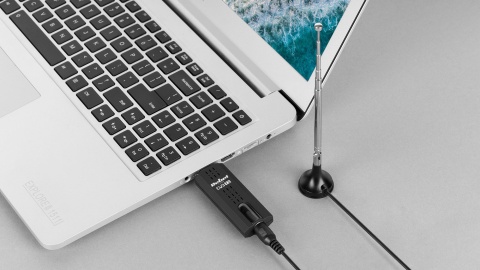 Tuner cyfrowy USB TV DVB-T2 H.265 HEVC Rebel