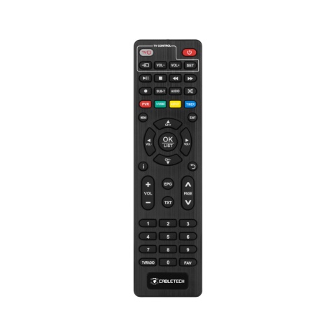 Tuner dekoder TV DVB-T2 H.265 HEVC USB Cabletech