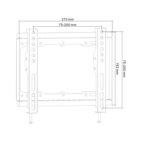 Uchwyt Cabletech do telewizora 13"- 42" Uchwyt Cabletech do telewizora 13"- 42"
