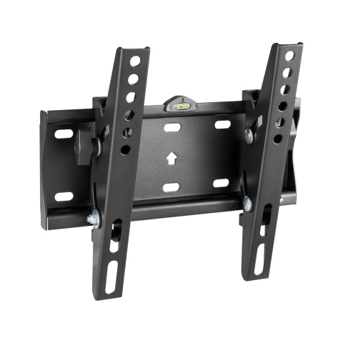Uchwyt TV do telwizora 23"-42" Cabletech poziomica +12° ~ -12 stalowy