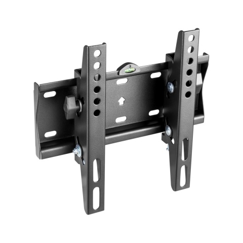 Uchwyt TV do telwizora 23"-42" Cabletech poziomica +12° ~ -12 stalowy