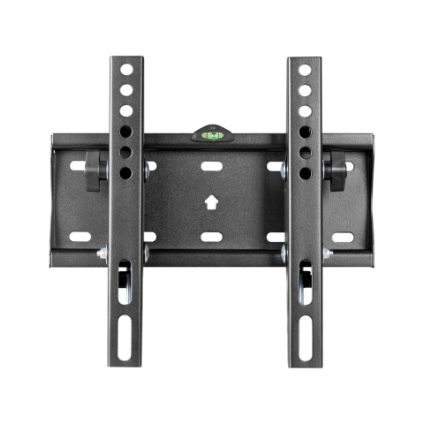 Uchwyt TV do telwizora 23"-42" Cabletech poziomica +12° ~ -12 stalowy