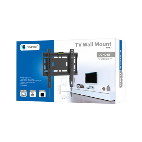 Uchwyt do telewizora wieszak tv uniwersalny 23"- 42" Cabletech