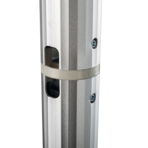 Uchwyt sufitowy do projektora aluminiowy regulowany 360° schowek na kable