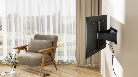 Uniwersalny uchwyt naścienny Kruger&Matz Ultra Slim 37"-75" max. 50 kg
