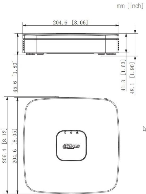 REJESTRATOR IP DAHUA NVR2104-I2 REJESTRATOR IP DAHUA NVR2104-I2