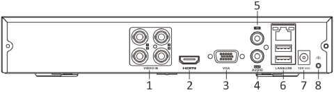 Rejestrator 5w1 Hilook by Hikvision 4 kanały DVR-4CH-4MP Rejestrator 5w1 Hilook by Hikvision 4 kanały DVR-4CH-4MP