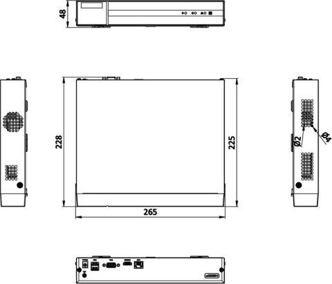 Rejestrator IP Hilook by Hikvision 4MP NVR-8CH-4MP Rejestrator IP Hilook by Hikvision 4MP NVR-8CH-4MP