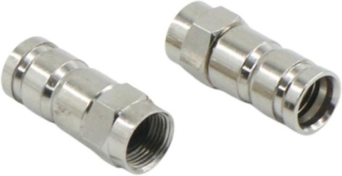 Wtyk zaciskany F na RG-6 FK06Z-100 1szt. Wtyk zaciskany F na RG-6 FK06Z-100 1szt.