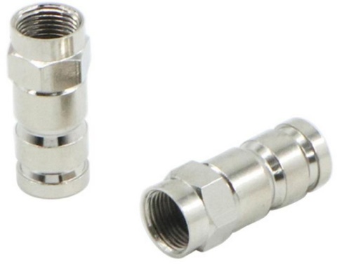 Wtyk zaciskany F na RG-6 FK06Z-100 1szt. Wtyk zaciskany F na RG-6 FK06Z-100 1szt.