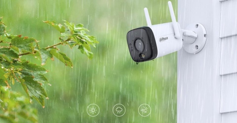 Zestaw monitoringu IP Dahua Kamera WI-FI 3MPxsmart podwójne oświetlenie LED IR do 30m Zestaw monitoringu IP Dahua Kamera WI-FI 3MPxsmart podwójne oświetlenie LED IR do 30m