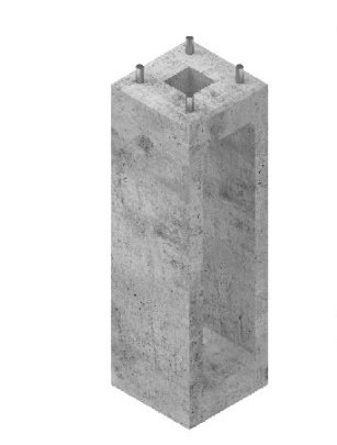 Fundament prefabrykowany ATS FP1 pod słup ATS Fundament prefabrykowany ATS FP1 pod słup ATS