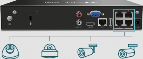 REJESTRATOR TP-LINK VIGI NVR1004H-4P REJESTRATOR TP-LINK VIGI NVR1004H-4P