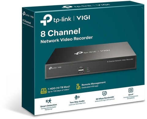 REJESTRATOR TP-LINK VIGI NVR1008H REJESTRATOR TP-LINK VIGI NVR1008H