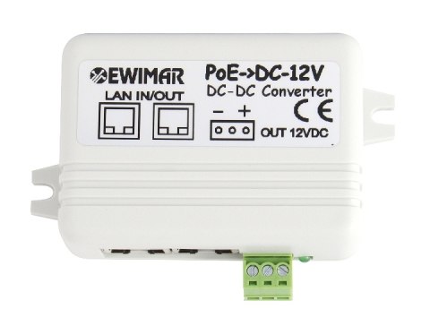 Rozdzielacz zasilania PoE, splitter 12V EWIMAR PoE-Conv2/AF Rozdzielacz zasilania PoE, splitter 12V EWIMAR PoE-Conv2/AF