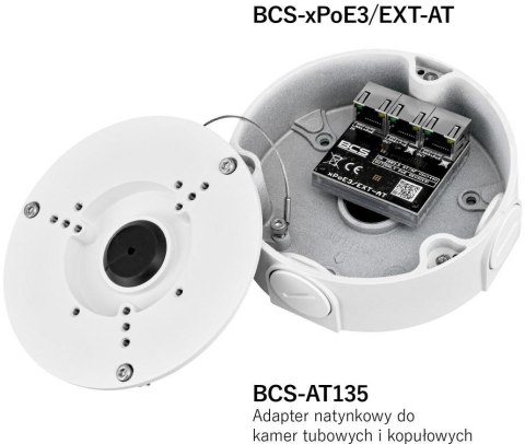 Switch POE BCS POWER BCS-xPoE3/EXT-AT Switch POE BCS POWER BCS-xPoE3/EXT-AT
