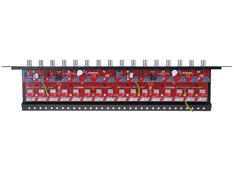 16-kanałowy separator AHD, HD-CVI, HD-TVI z zabezpieczeniem przeciwprzepięciowym i dystrybucją zasilania EWIMAR LHSO-16R-EXT-FPS 16-kanałowy separator AHD, HD-CVI, HD-TVI z zabezpieczeniem przeciwprzepięciowym i dystrybucją zasilania EWIMAR LHSO-16R-EXT-FPS