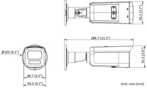 KAMERA IP HIKVISION DS-2CD2T86G2H-4I(2.8mm)(eF)/BLACK KAMERA IP HIKVISION DS-2CD2T86G2H-4I(2.8mm)(eF)/BLACK