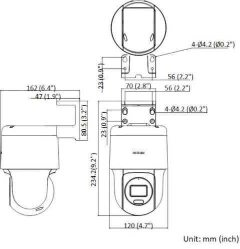 KAMERA IP HIKVISION DS-2DE2C400MW-DE(F0)(S7) KAMERA IP HIKVISION DS-2DE2C400MW-DE(F0)(S7)