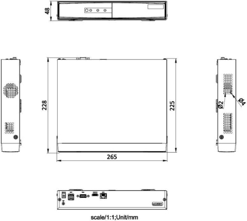REJESTRATOR IP HIKVISION DS-7104NI-Q1/M D PL REJESTRATOR IP HIKVISION DS-7104NI-Q1/M D PL