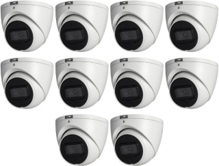 BCS-L-EIP14FSR3-AI1 BCS Line kamera kopułowa IP 4Mpx IR 30M Opakowanie zbiorcze 10szt.