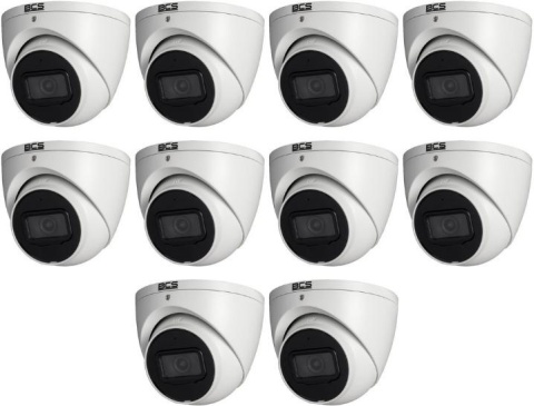 BCS-L-EIP14FSR3-AI1 BCS Line kamera kopułowa IP 4Mpx IR 30M Opakowanie zbiorcze 10szt.