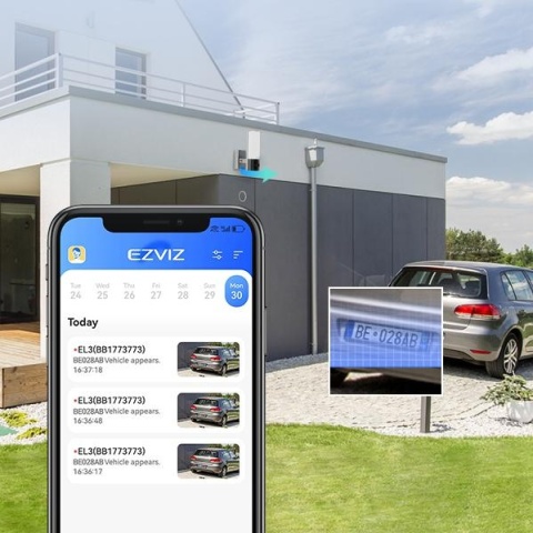 Kamera IP Ezviz EL3 2K 4MPx WiFi Kamera IP Ezviz EL3 2K 4MPx WiFi